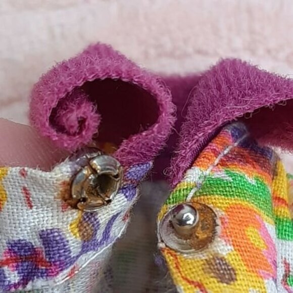 Vintage Child/Teen Fashion Doll Paisley Purple Jacket Clone? Tutti/Stacie sized - Picture 4 of 5